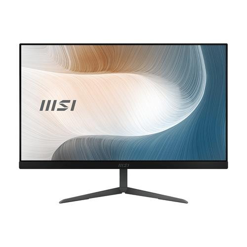 MSI  PC tout en un/station de travail Intel® Core™ i3 i3-1115G4 60,5 cm (23.8") 1920 x 1080 pixels PC All-in-One 8 Go DDR4-SDRAM 256 Go SSD Windows 10 Home Wi-Fi 5 (802.11ac) Noir - MODERN AM241 11M-256US
