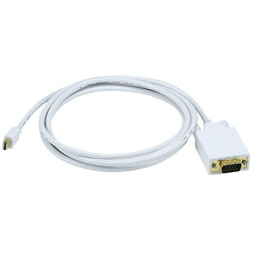Monoprice Mini DisplayPort/VGA, 1.8288 m 1,8288 m VGA (D-Sub) Blanc - 6003