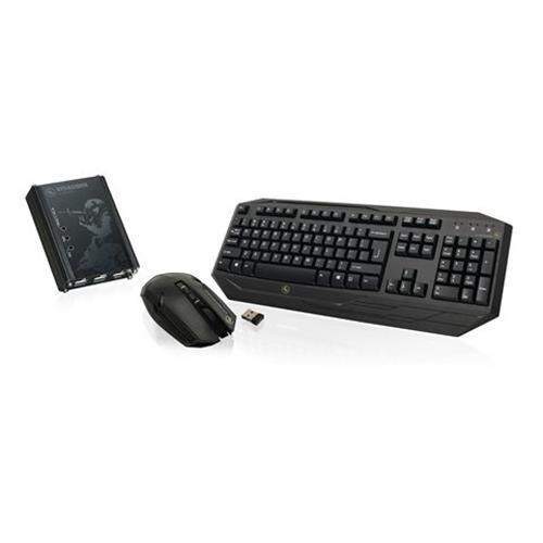 iogear Keymander clavier Souris incluse Gaming RF sans fil Noir - GE1337PKIT