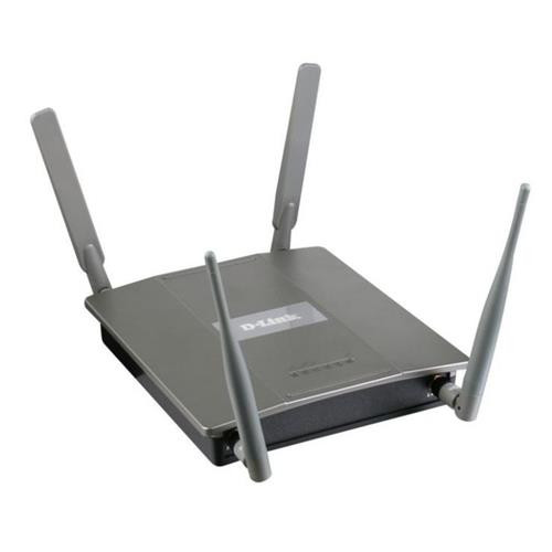 D-Link Wireless N Quadband Unified Access Point 300 Mbit/s Connexion Ethernet, supportant l'alimentation via ce port (PoE) - DWL-8600AP