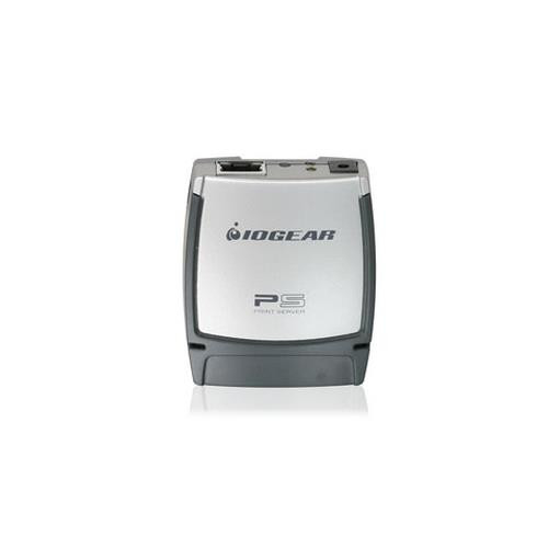 iogear USB 2.0 Print Server, 1-Port serveur d'impression Ethernet LAN - GPSU21