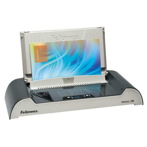 Fellowes Helios 30 relieuse thermique 180 s 300 feuilles Charbon de bois, Argent - 5219301