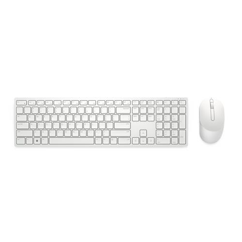 DELL KM5221W-WH clavier Souris incluse Bureau RF sans fil QWERTY Anglais américain Blanc - KM5221W-WH-US