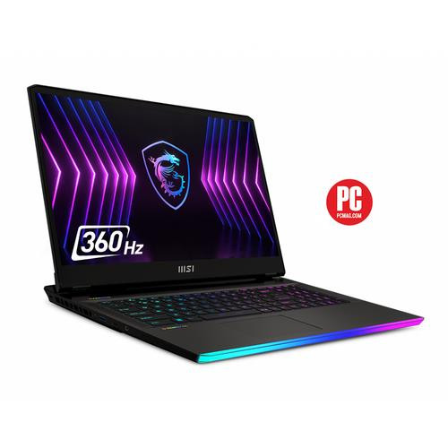 MSI Raider GE77HX 12UHS-082 Intel® Core™ i9 i9-12900HX Ordinateur portable 43,9 cm (17.3") Quad HD 32 Go DDR5-SDRAM 1 To SSD NVIDIA GeForce RTX 3080 Ti Wi-Fi 6E (802.11ax) Windows 11 Pro Gris - RAIDERGE7712082