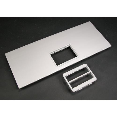 WIREMOLD  Plaque de commutation et obturateur Blanc - AL5256-MABRT