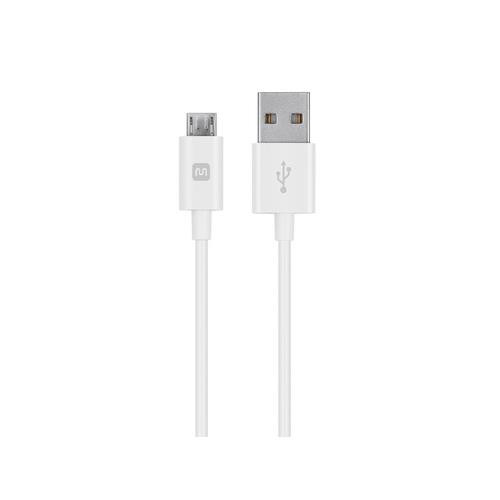 Monoprice 13933 câble USB USB 2.0 3 m USB A Micro-USB B Blanc - 113933
