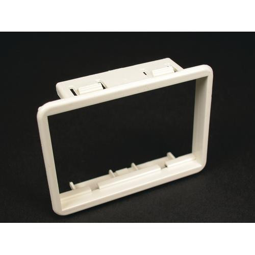 WIREMOLD  Plaque de commutation et obturateur Blanc - MAB3S2-G