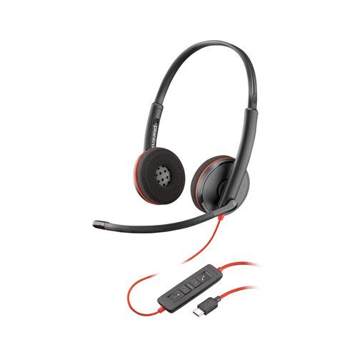 HP Poly Casque Poly Blackwire C3220 USB-C (en vrac) - 80S07A6