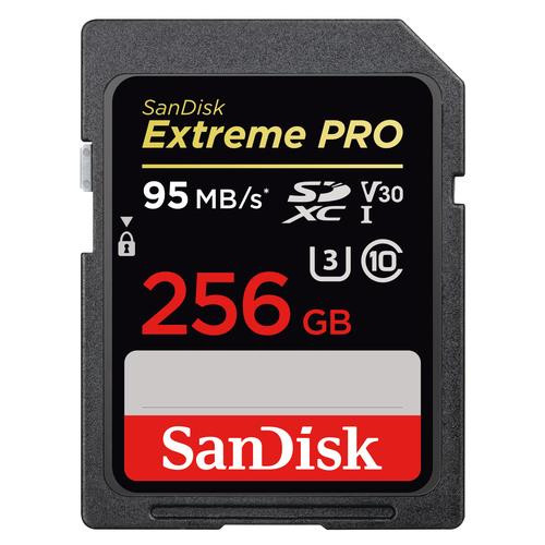 SanDisk Extreme Pro 256 Go SDXC UHS-I Classe 10 - SDSDXXG-256G-GN4IN