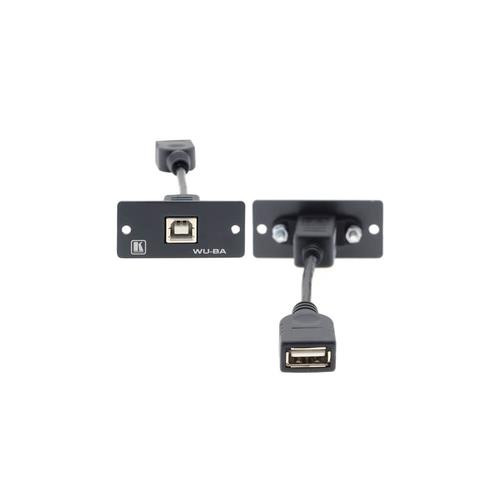 Kramer Electronics WU-BA(B) câble USB USB 2.0 USB A USB B Noir - 85-0015699