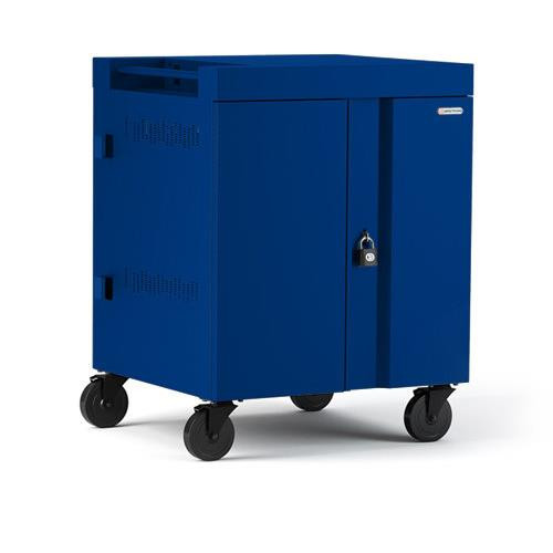 Bretford Cube Classe mobile de charge et de gestion Bleu - TVC36USBC-RB