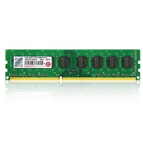 Transcend 4GB DDR3 1333 module de mémoire 4 Go 1 x 8 Go 1333 MHz - TS512MLK64V3H