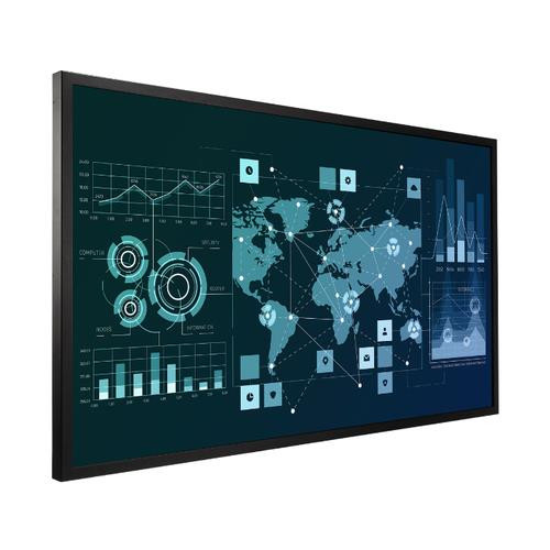 Planar Systems QE8650-T Écran plat de signalisation numérique 2,18 m (86") LED 500 cd/m² 4K Ultra HD Noir Écran tactile Android - 997-8798-00