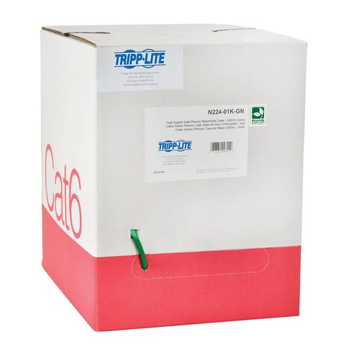 Tripp Lite  câble de réseau Vert 304,8 m Cat6 U/UTP (UTP) - N224-01K-GN