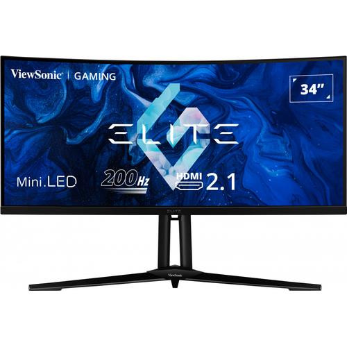 Viewsonic  écran plat de PC 86,4 cm (34") 3440 x 1440 pixels UltraWide Quad HD Noir - XG341C-2K