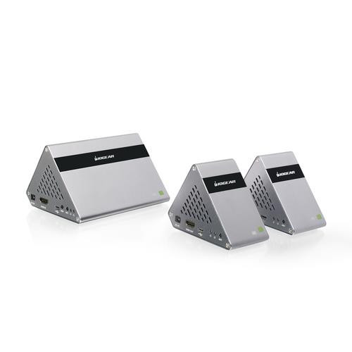 iogear  extension audio/video Émetteur et récepteur AV Argent - GW4K30GH60KIT