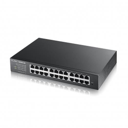 Zyxel  commutateur réseau Géré Gigabit Ethernet (10/100/1000) Noir - GS1900-24E
