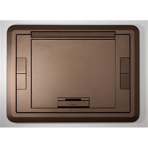 WIREMOLD  boitier de prise de courant Bronze - EFB610CTCBZ