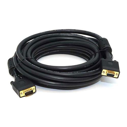 Monoprice VGA/VGA, M/F, 7.62 m câble VGA 7,62 m VGA (D-Sub) Noir - 3594