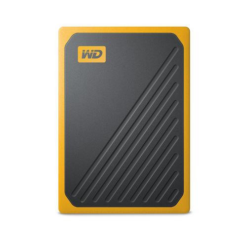 Western Digital My Passport Go 500 Go USB Type-A 3.2 Gen 1 (3.1 Gen 1) Noir, Jaune - WDBMCG5000AYT-WESN