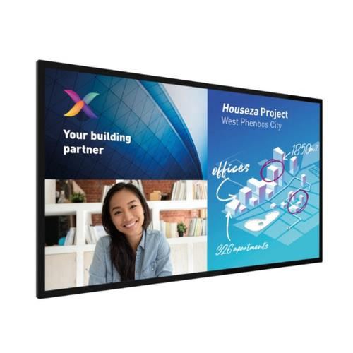 Philips  Écran d'affichage dynamique 2,18 m (86") 350 cd/m² 4K Ultra HD Noir Écran tactile Android 9.0 - 86BDL8051C/00