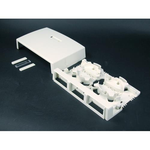 WIREMOLD  Plaque de commutation et obturateur Noir - CM-MMB-293