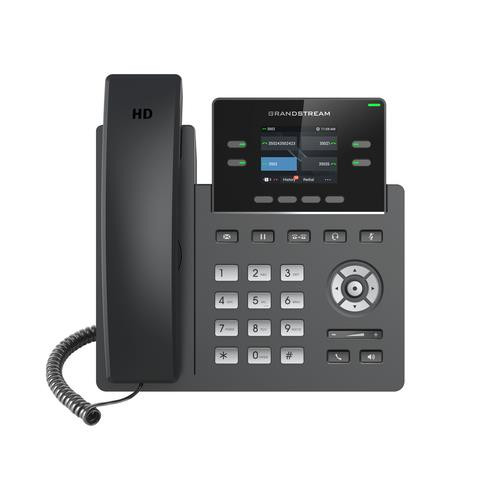 Grandstream Networks  téléphone fixe Noir 2 lignes TFT - GRP2612P