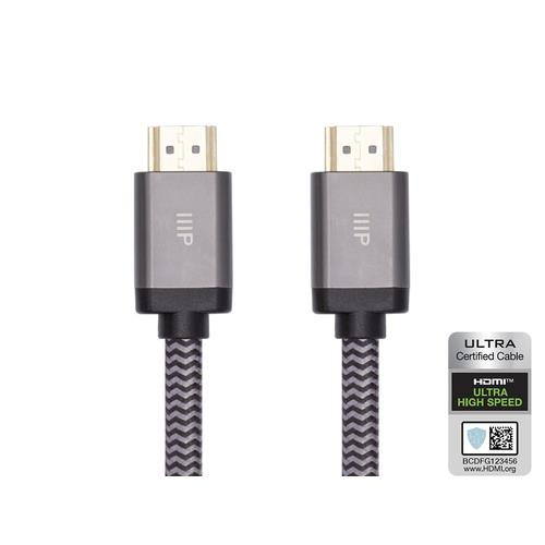Monoprice  câble HDMI 3 m HDMI Type A (Standard) Noir - 42683