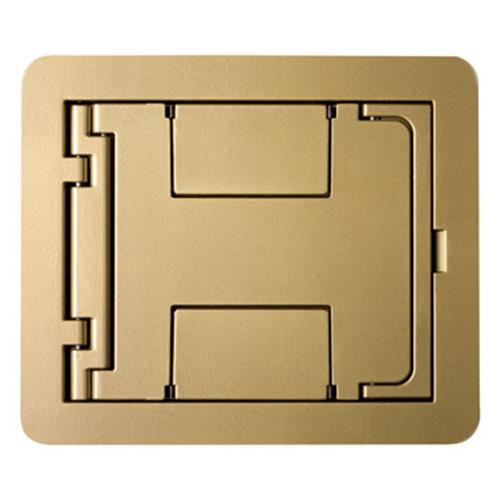 WIREMOLD  prise de courant Or - FPBTBS