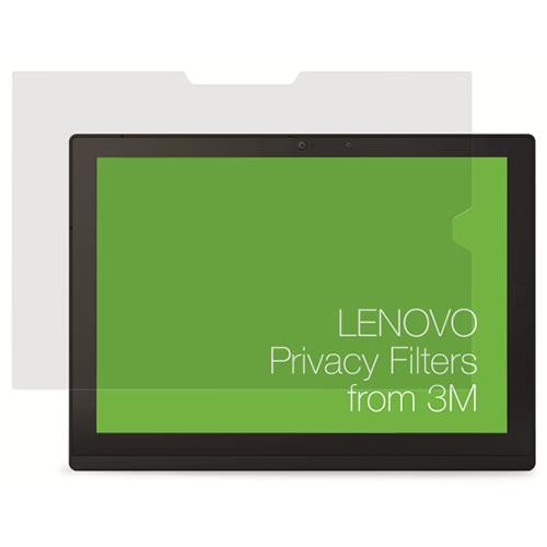 Lenovo  filtre anti-reflets pour écran et filtre de confidentialité 31,2 cm (12.3") Ordinateur portable Filtre de confidentialité sans bords pour ordinateur - 4XJ1D33270