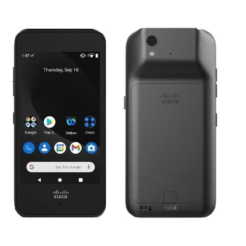 Cisco 840 10,2 cm (4") Android 10 USB Type-C 3 Go 32 Go 3040 mAh Noir - CP-840-BUN-K9