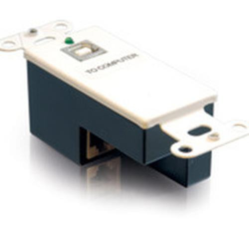 C2G USB Superbooster Wall Plate - Transmitter 0 Mbit/s - 29344