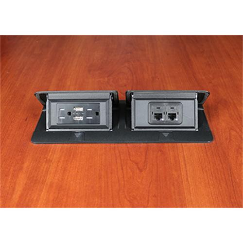 Middle Atlantic Products  prise de courant - DQFP15UBK-2A