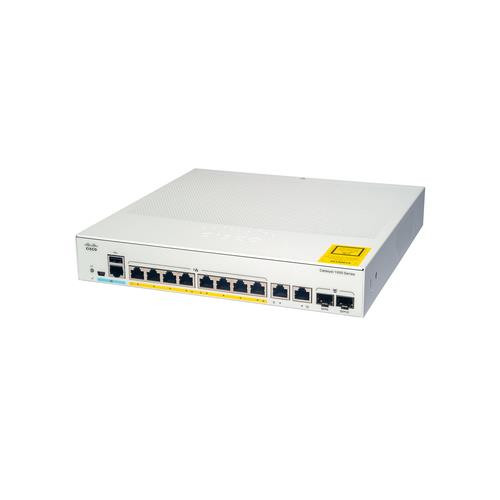 Cisco Catalyst  commutateur réseau Géré L2 Gigabit Ethernet (10/100/1000) Gris - C1000-8T-E-2G-L