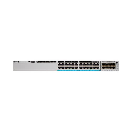 Cisco Catalyst C9300-24UX-A Géré L2/L3 10G Ethernet (100/1000/10000) Connexion Ethernet, supportant l'alimentation via ce port (PoE) 1U Gris - C9300-24UX-A-RF