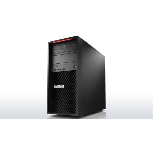 Lenovo ThinkStation P410 Intel® Xeon® E5 v4 E5-1620V4 8 Go DDR4-SDRAM 1 To HDD Windows 7 Professional Tower Station de travail Noir - 30B3002HCA