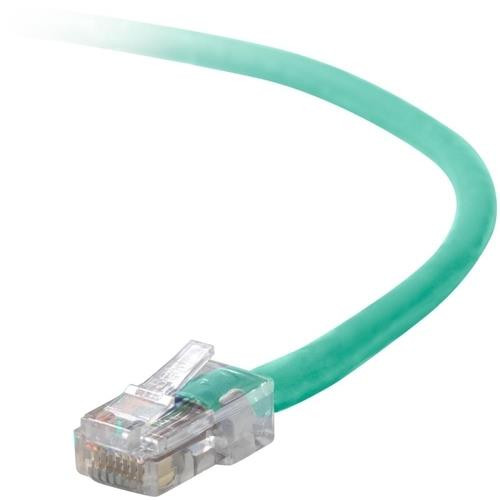 Belkin Cat5e Patch Cable, 12ft, 1 x RJ-45, 1 x RJ-45, Green câble de réseau 3,6 m - A3L791-12-GRN