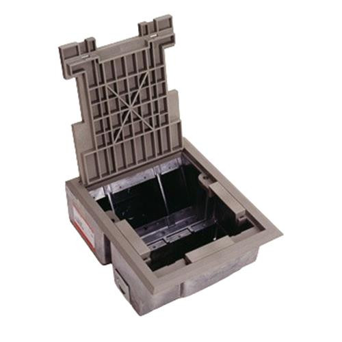 WIREMOLD  boitier de prise de courant Gris - AF3-KC