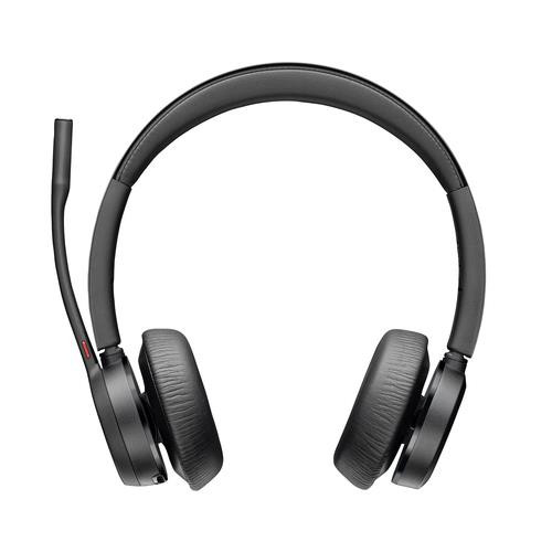 HP Poly Casque Poly VOYAGER 4320-M certifié Microsoft Teams avec socle de charge - 77Z00AA