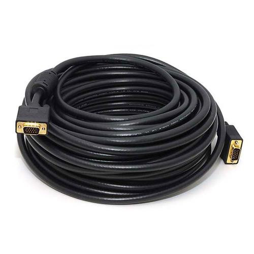 Monoprice VGA/VGA, M/M, 22.86 m câble VGA 22,86 m VGA (D-Sub) Noir - 3573