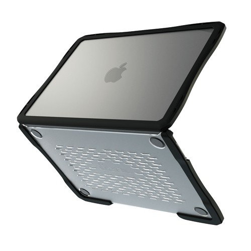 UZBL  sacoche d'ordinateurs portables 34,5 cm (13.6") Boîtier robuste Noir, Transparent - LAP7720