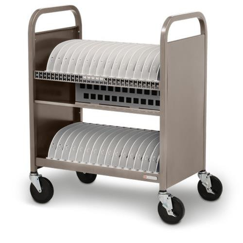 Bretford CUBE Transport Cart Classe mobile de charge et de gestion Champagne - TVCT30CAD-90DCH
