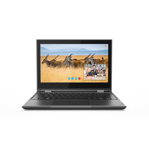 Lenovo 300e Windows 2nd Gen Intel® Celeron® N N4120 Hybride (2-en-1) 29,5 cm (11.6") Écran tactile HD 4 Go LPDDR4-SDRAM 64 Go eMMC Wi-Fi 5 (802.11ac) Windows 10 Pro Noir - 81M90062US