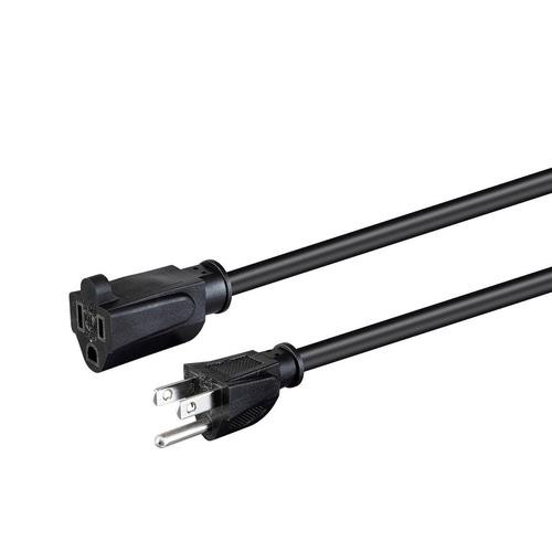 Monoprice  câble électrique Noir 0,3 m NEMA 5-15P NEMA 5-15R - 35045