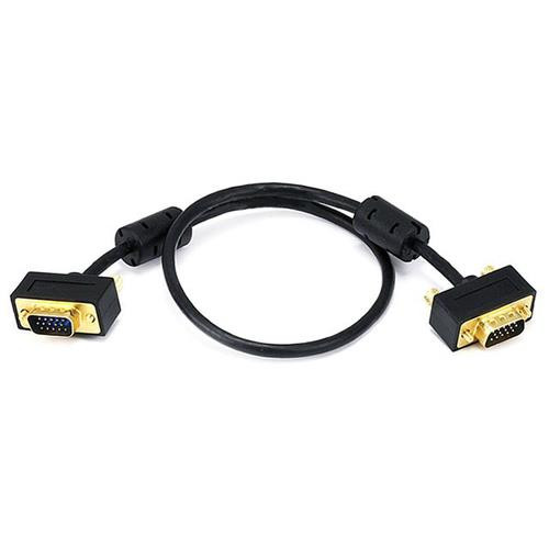 Monoprice  câble VGA 0,3 m VGA (D-Sub) Noir - 6358