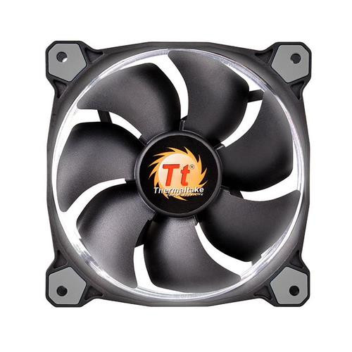 Thermaltake Riing 14 Boitier PC Ventilateur 14 cm Noir - CL-F039-PL14WT-A