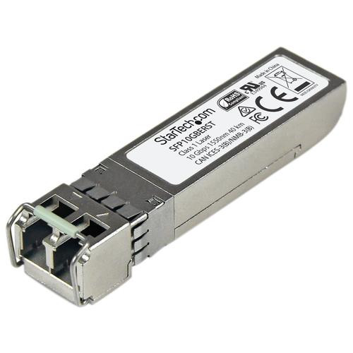 StarTech.com Module de transceiver SFP+ 1000BASE-ER à fibre optique 10 Gigabit - Conforme aux normes MSA - Monomode LC - 40 km - SFP10GBERST