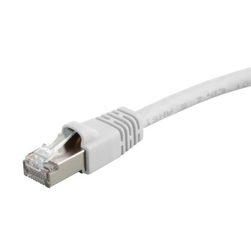 Monoprice  câble de réseau Blanc 6,1 m Cat6a S/UTP (STP) - 24377