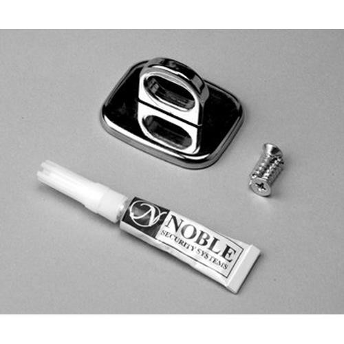 Compulocks Anchor Point câble antivol Chrome - EK1-AU50G Compulocks Anchor Point câble antivol Chrome - EK1-AU50G