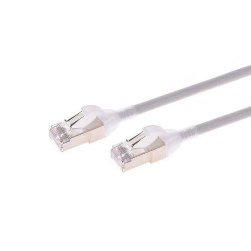 Monoprice SlimRun câble de réseau Gris 0,3 m Cat6a S/FTP (S-STP) - 42962